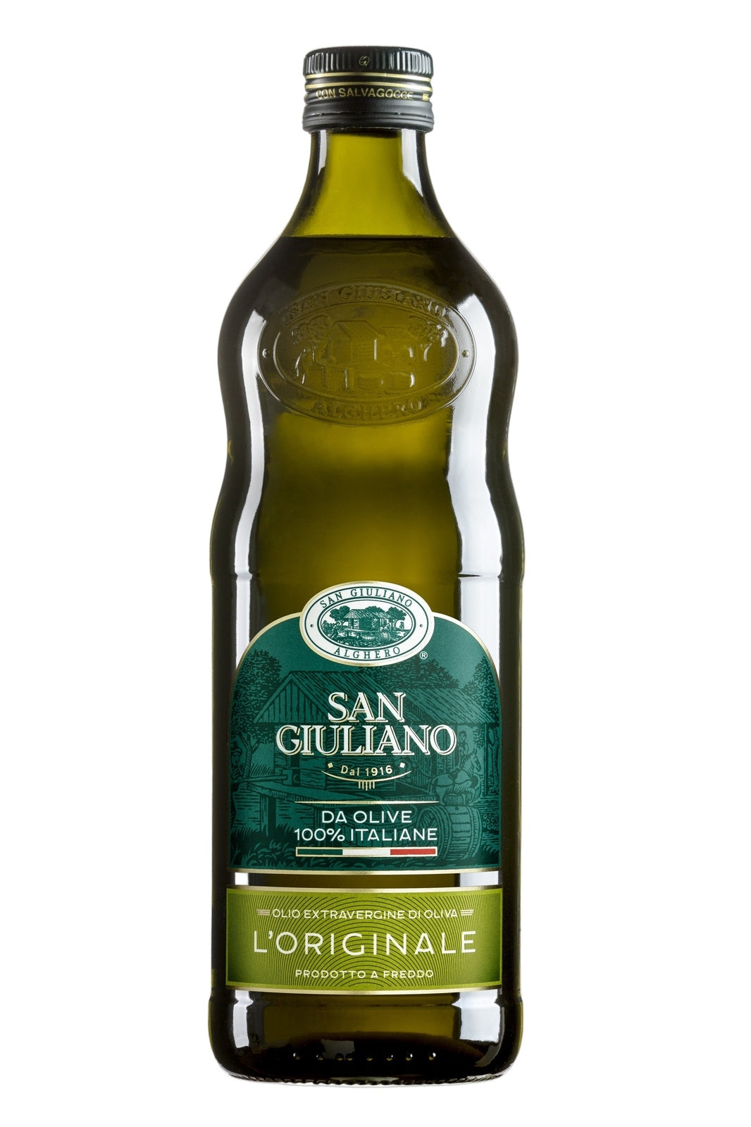 San Giuliano L'Originale extraszűz olívaolaj 1 liter üvegben - prémium olasz olívaolaj